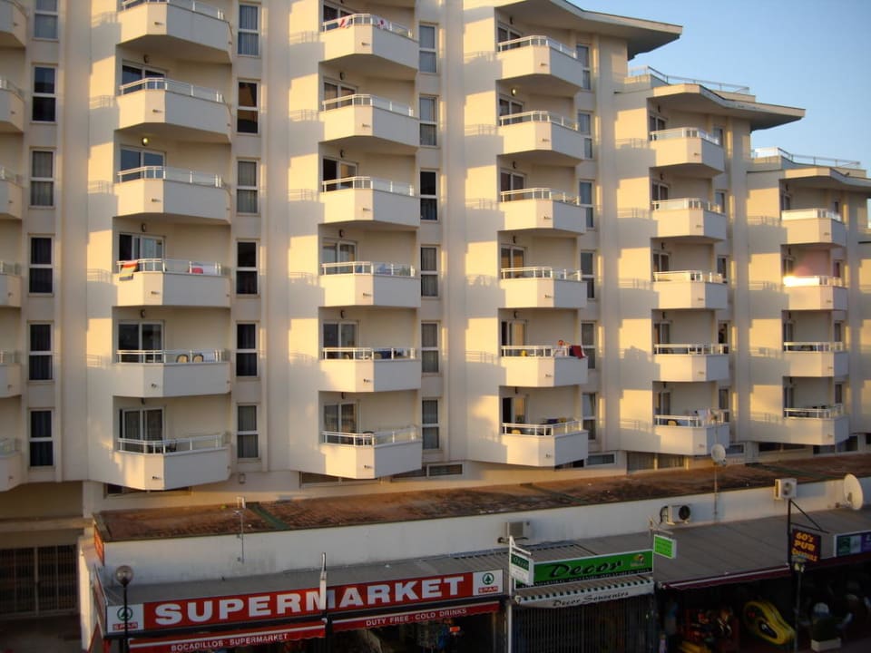 Ausblick vom Balkon nicht Meerseitig Welikehotel Marfil Playa