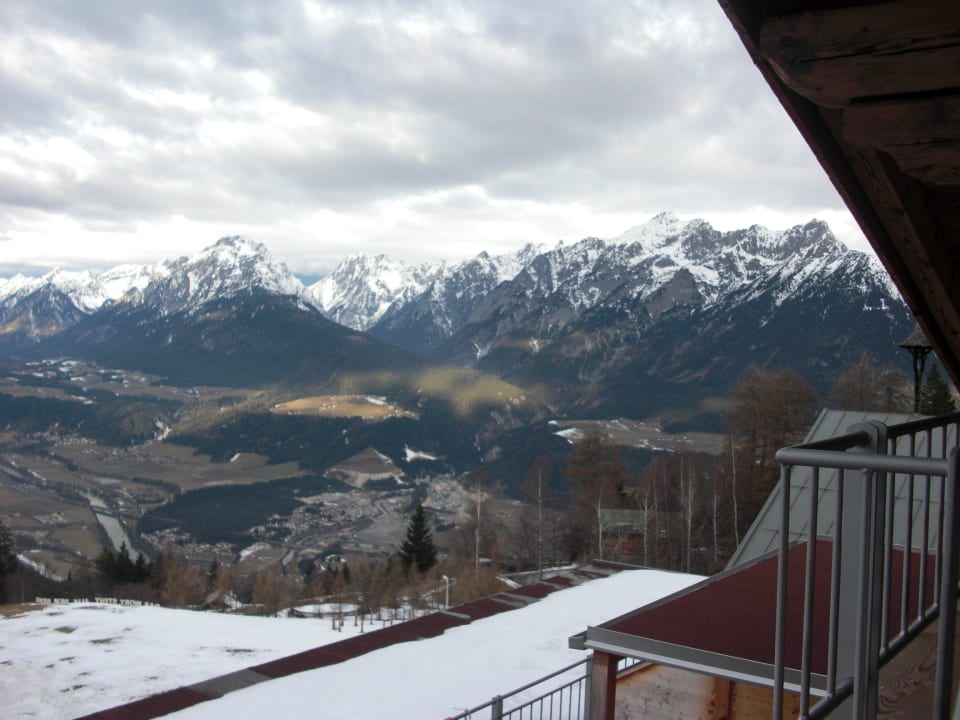 Talblick aus dem Hotelzimmer Frieden DAS Alpine Panorama  Hotel