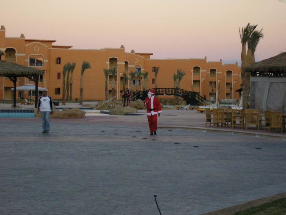 Der Weihnachtsmann kommt auch in Ägypten Sentido Caribbean World Soma Bay