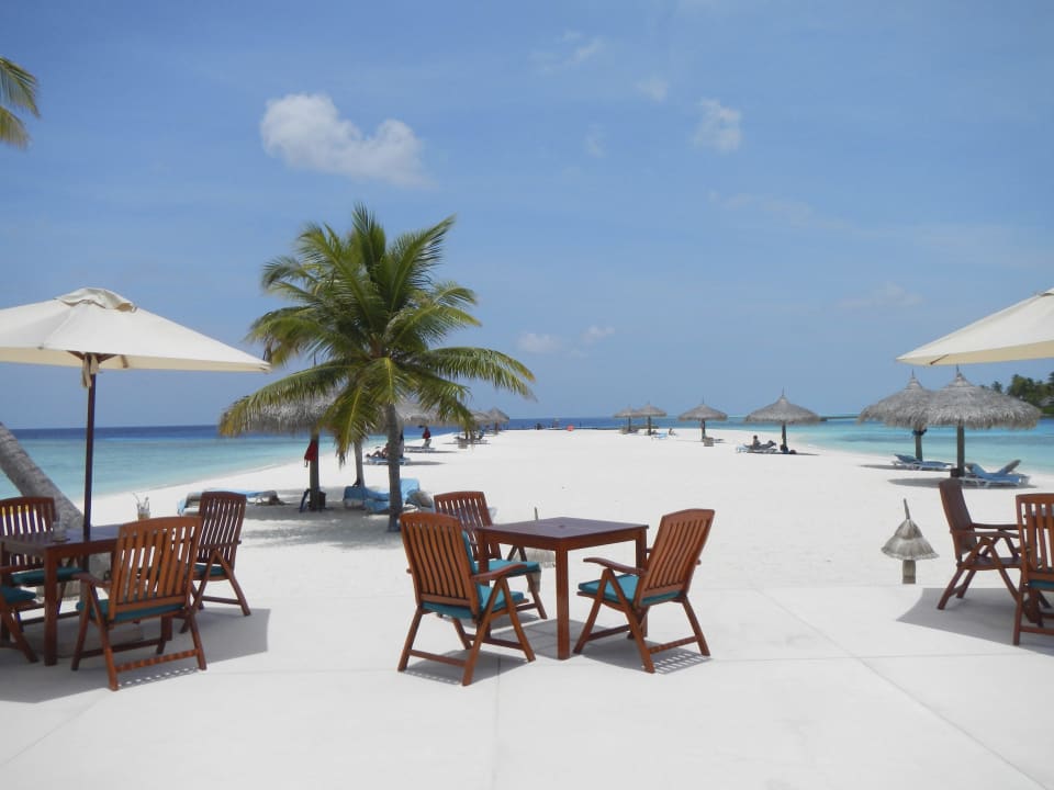 Thundibar und Strand Veligandu Maldives Resort Island