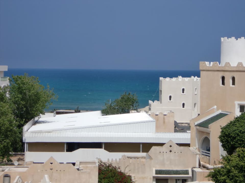 Ausblick aus unserem Zimmer 2430 Mahdia Beach & Aquapark