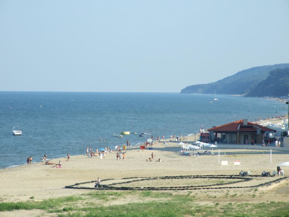 Ausblick aus dem Zimmer Richtung Obzor Sol Luna Bay