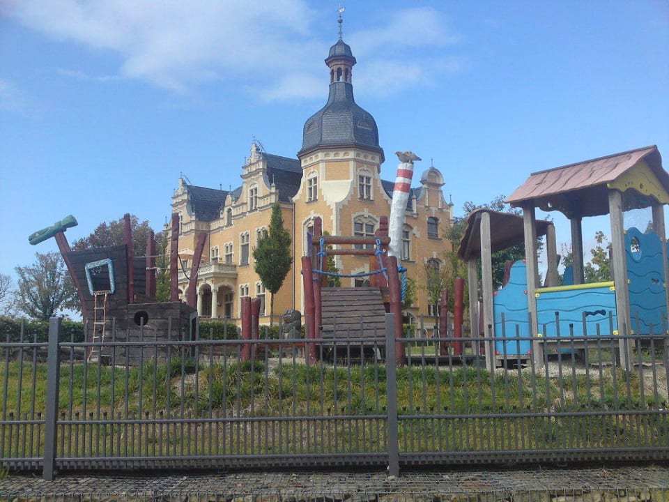 Außenansicht Apartments Villa am Bernsteinsee