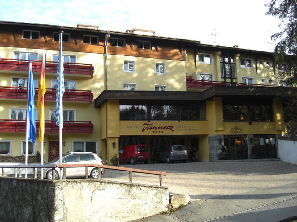 Eingangsbereich Hotel Tanneck