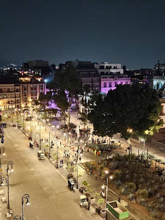 Ausblick Zócalo Central Hotel