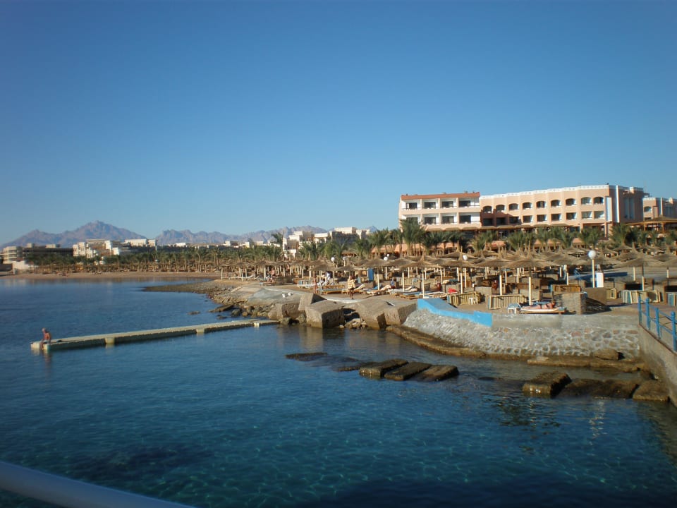 Anlegestelle nahe der Hotelanlage Beach Albatros Resort