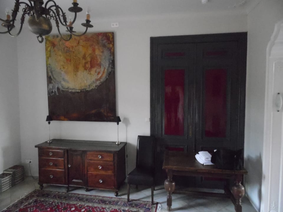 Blick in das Zimmer Chateau Boirs Sjetootje