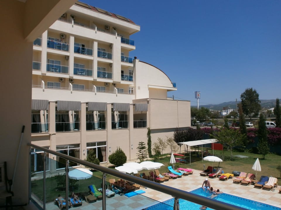 Blick von der Lobby Solivia Hotel