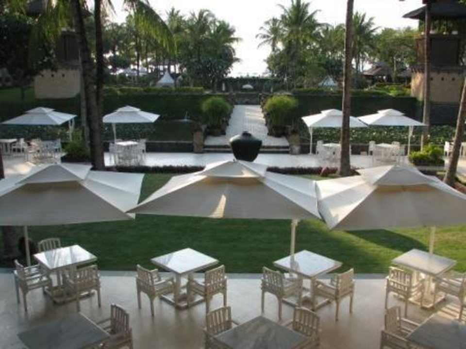 Blick von der Lobby in den Park InterContinental Bali Resort