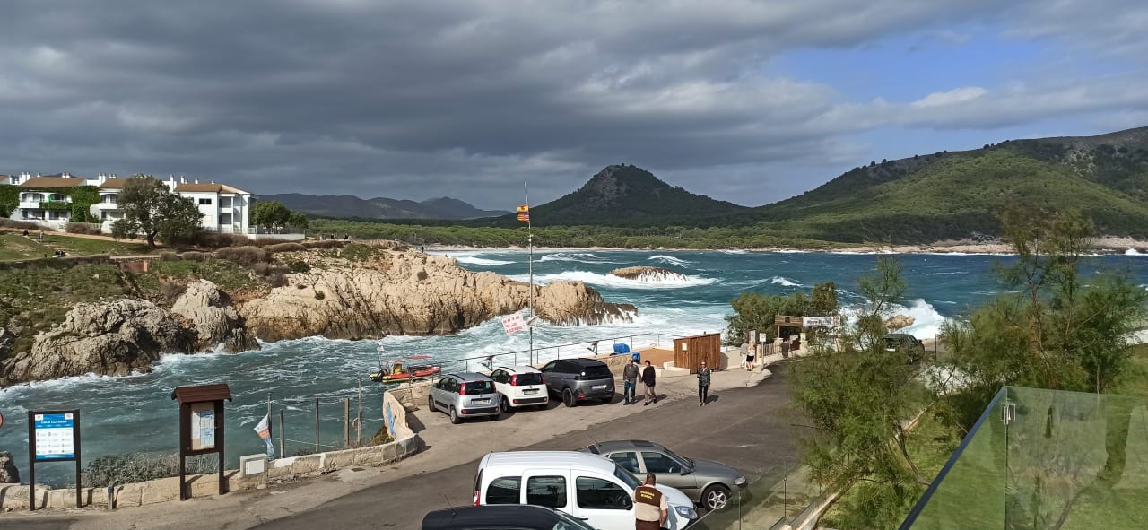 Ausblick THB Cala Lliteras