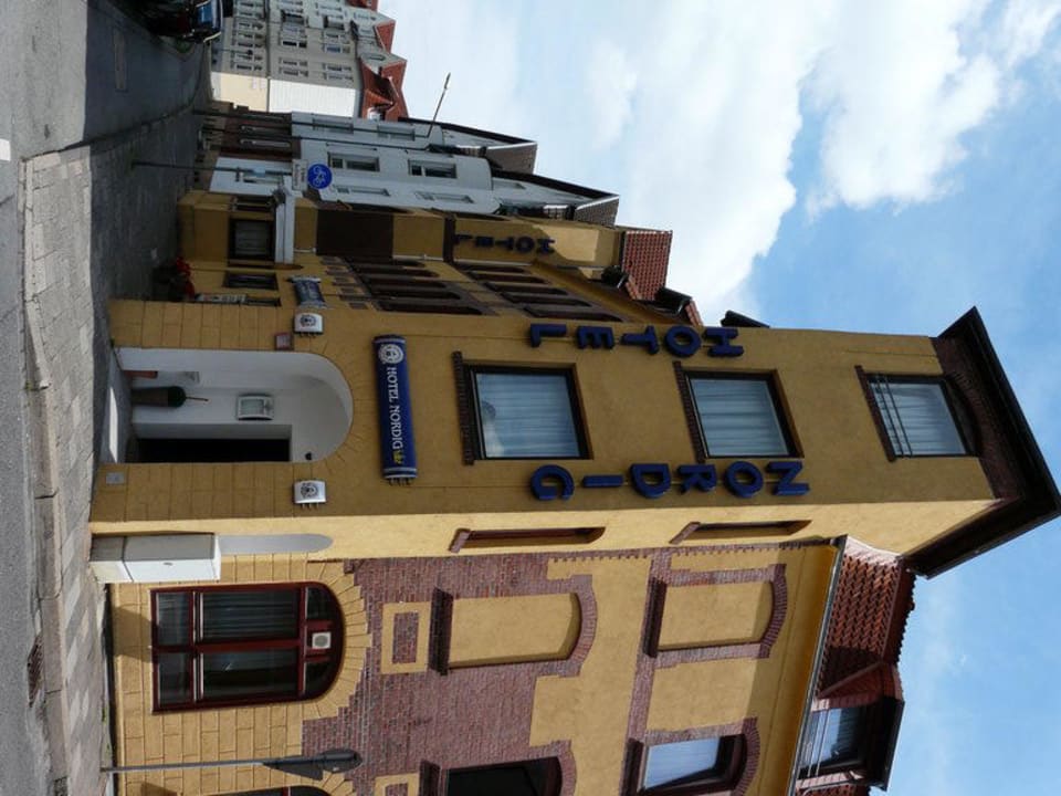 Front of Hotel Nordig in Flensburg Hotel Nordig