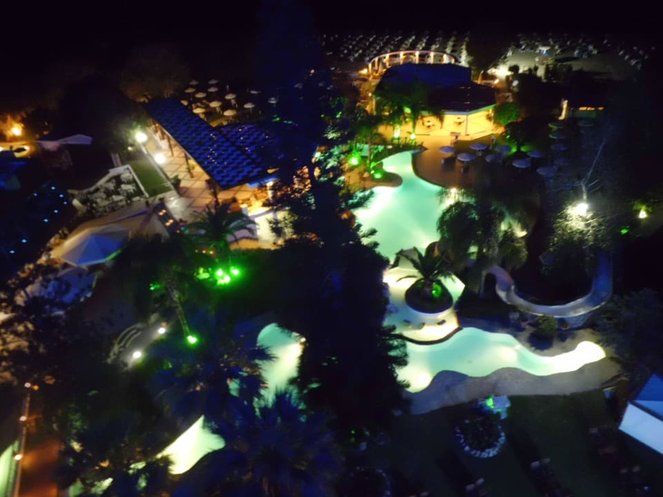 Ausblick aus dem 6. Stock Hotel Calypso Beach