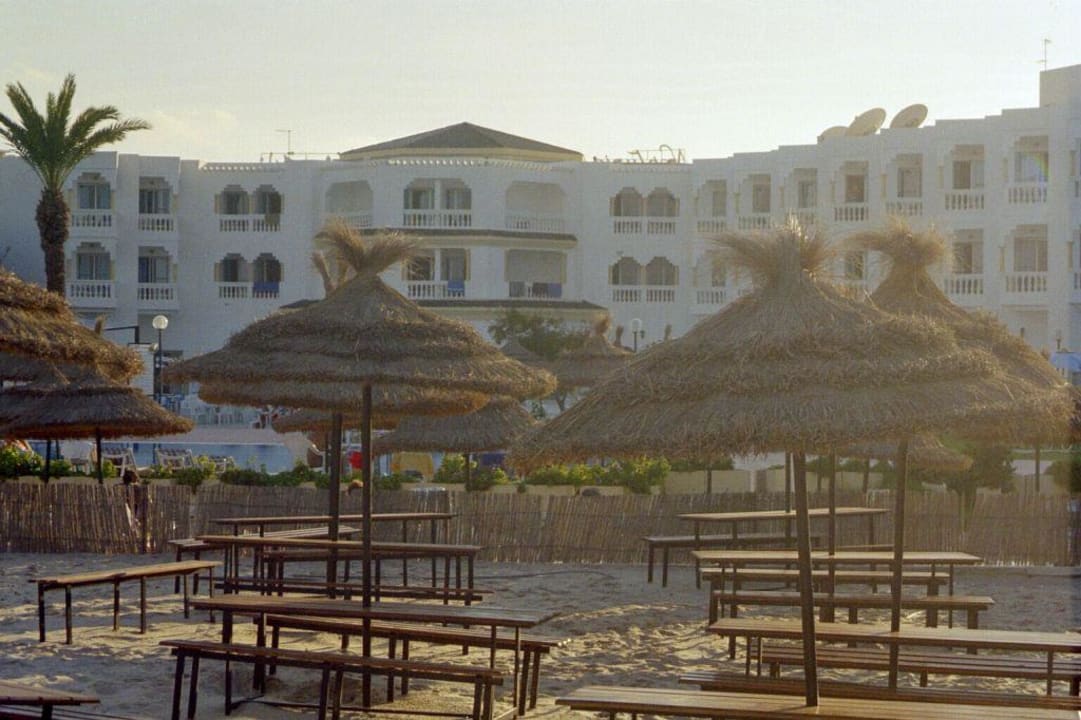 Blick aufs Hotel Hotel Neptunia Skanes