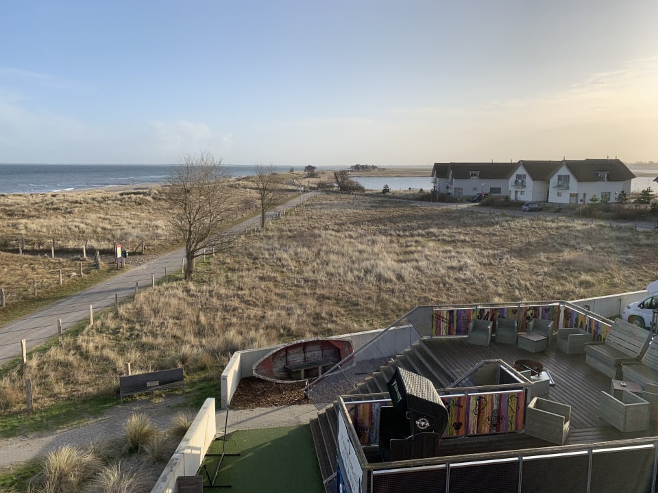 Ausblick Bretterbude Heiligenhafen