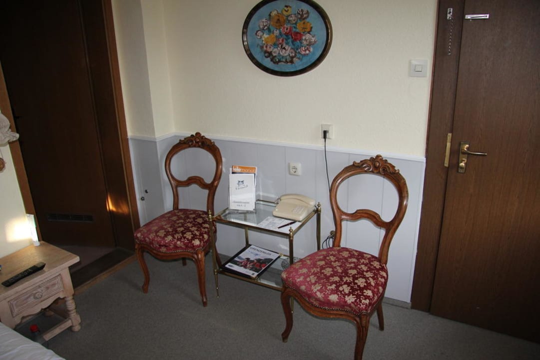 Sitzecke Hotel Edelweiss Garni