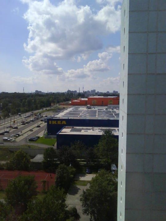 Blick aus dem Zimmer Hotel Berlin Lichtenberg