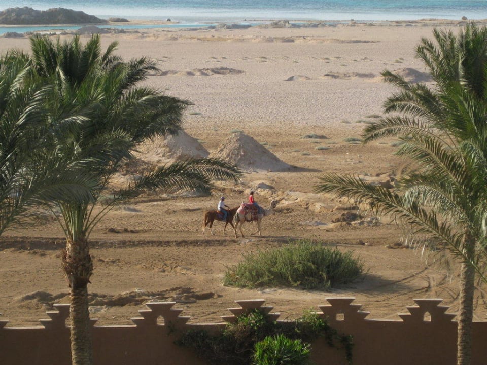 Blick vom Hotelzimmer Makadi Palace