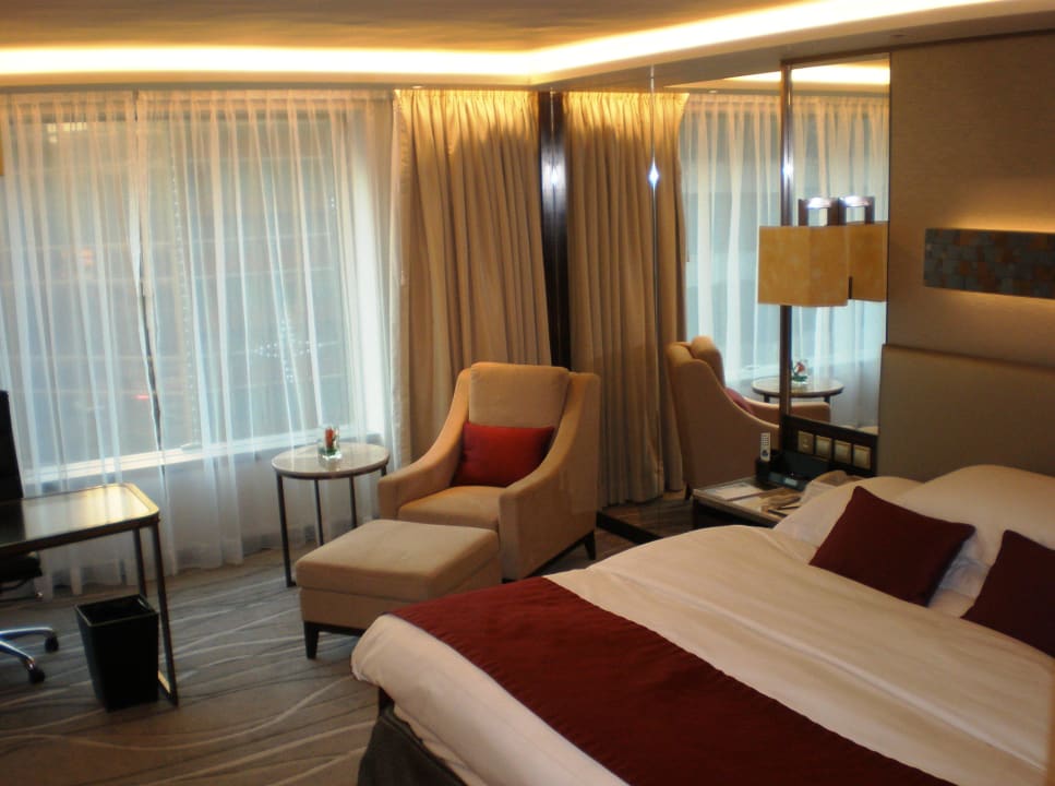 Geräumiges Doppelzimmer InterContinental Hotel Grand Stanford Hong Kong