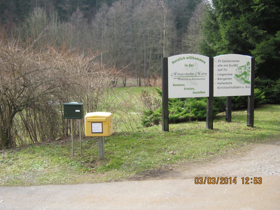 MIMÜ Eingangsbild Frühling 2014 Pension Mittelndorfer Mühle