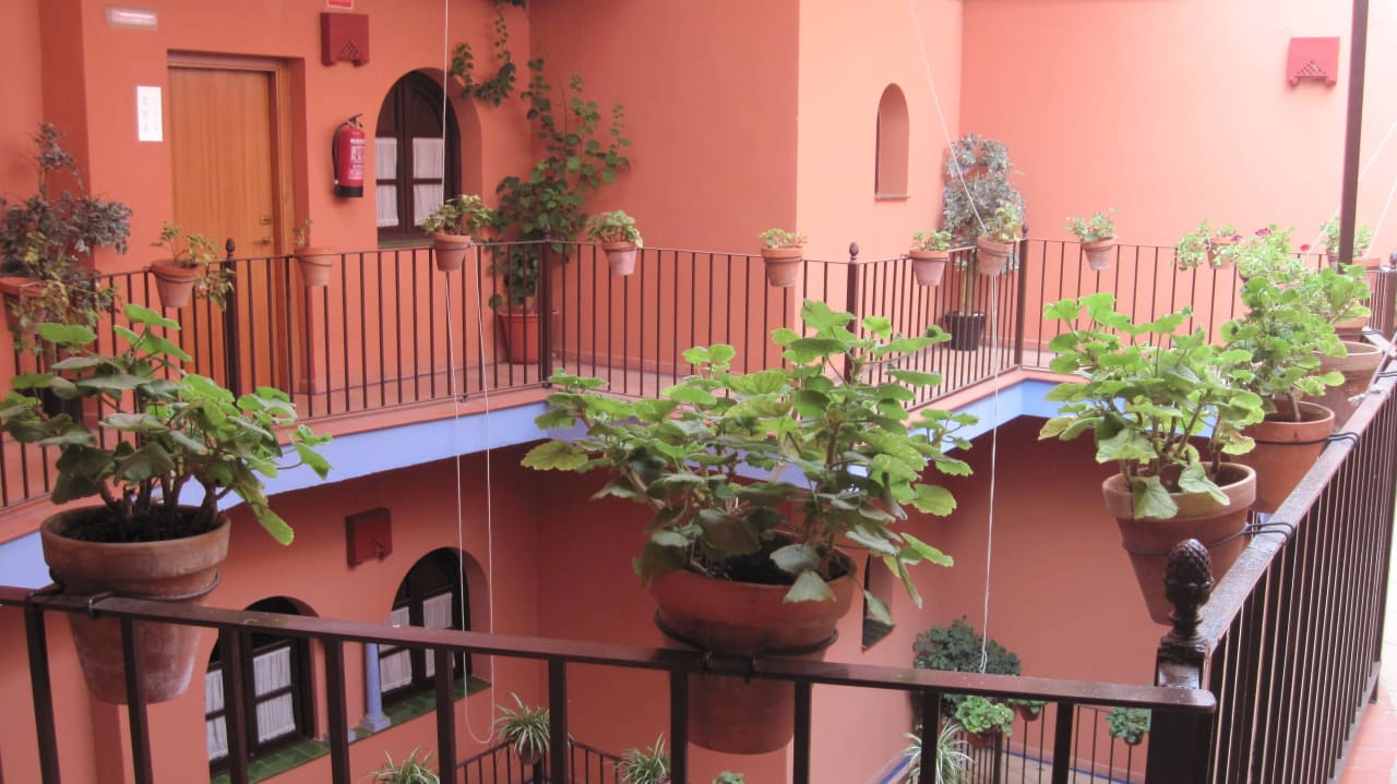 Innenhof  Hotel Patio de la Alameda