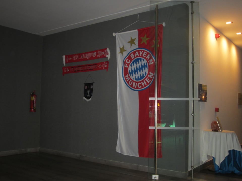 Ein FC Bayern Hotel  Atlantica Mikri Poli Crete