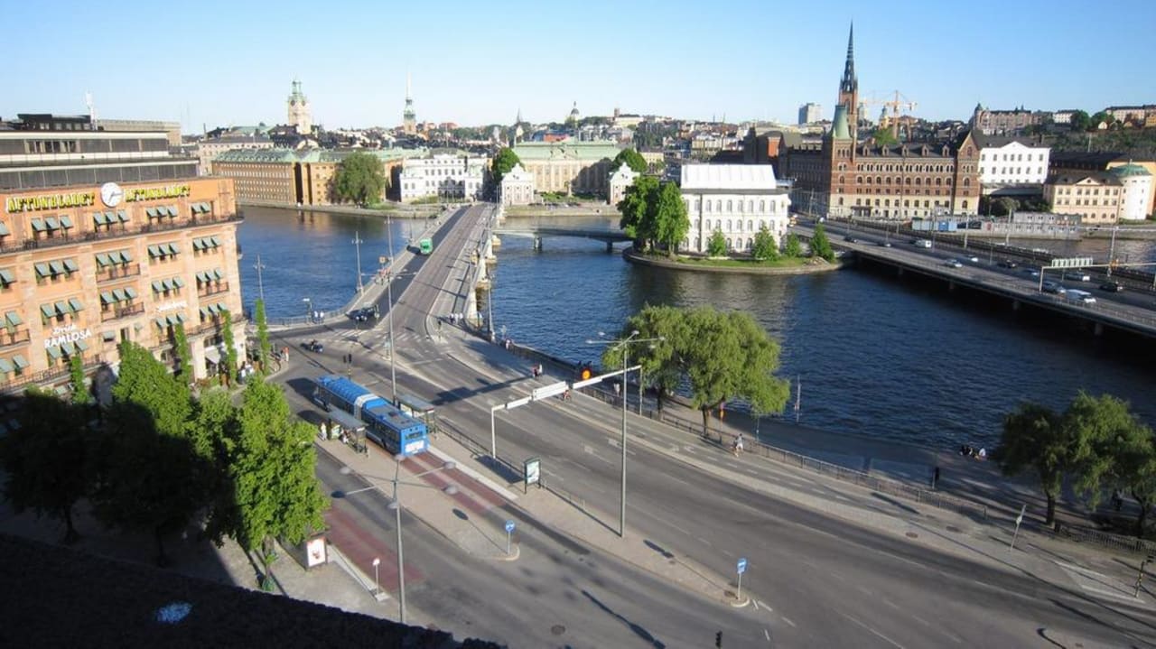 View from 8th floor Hotel Sheraton Stockholm