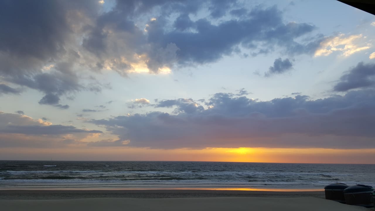 Ausblick Strandhuisjes Wijk aan Zee