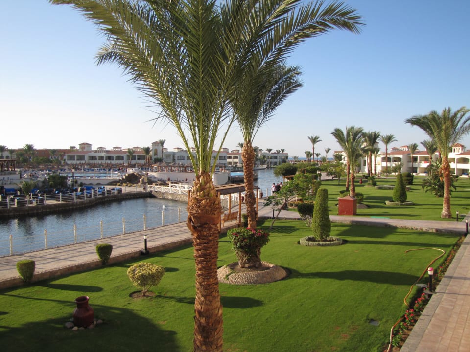 Blick von unserem Zimmer Pickalbatros Dana Beach Resort - Hurghada