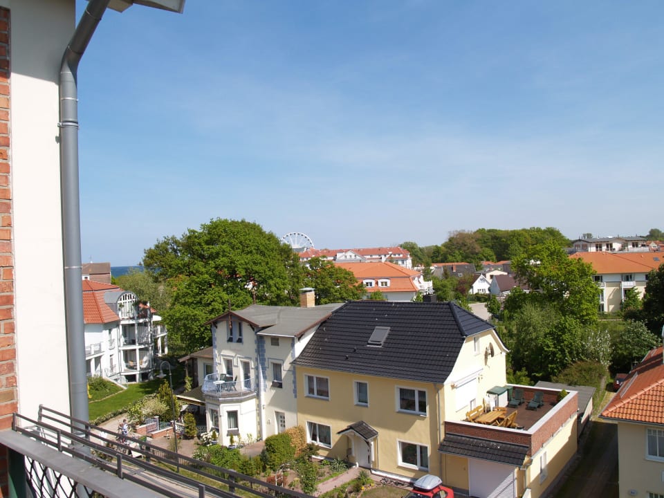 Ausblick Waldhaus Fewo 23 Kühlungsborn Ostsee David Touristik Waldhaus FeWo 20