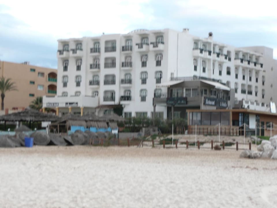 Blick vom Strand aus Novostar Royal Beach