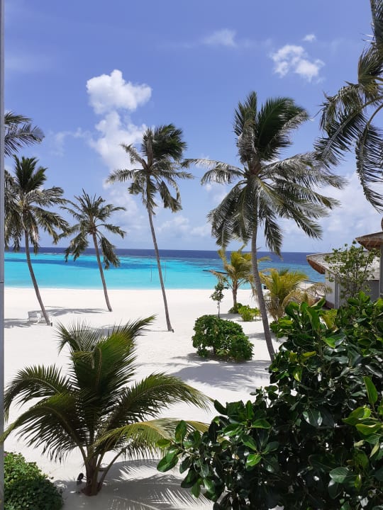 Ausblick Outrigger Maldives Maafushivaru Resort