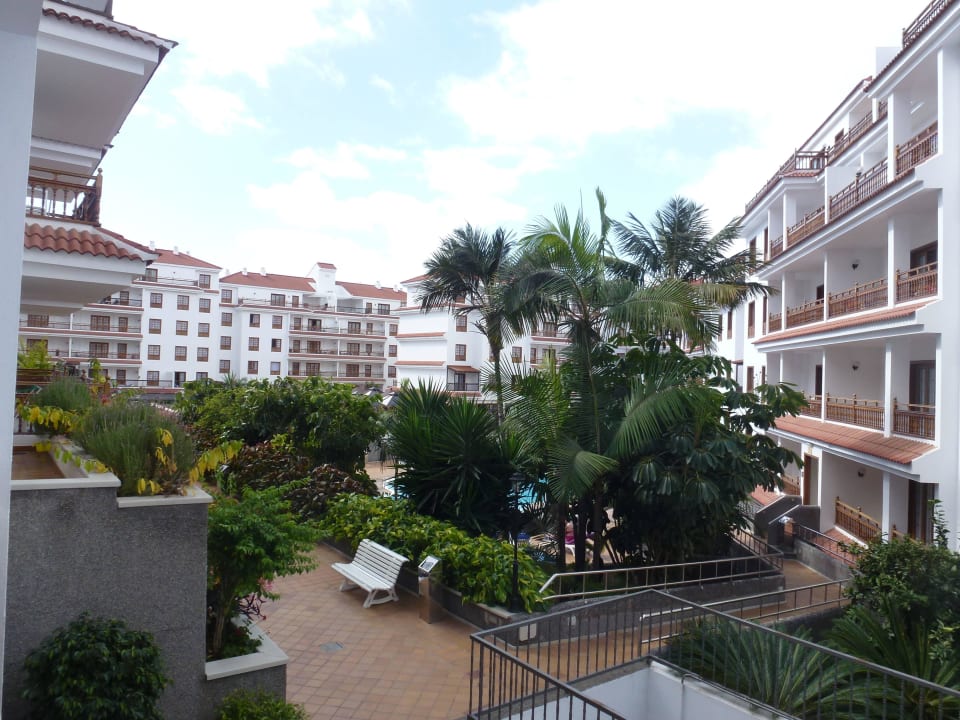 Casablanca, Innenhof Apartamentos Casablanca