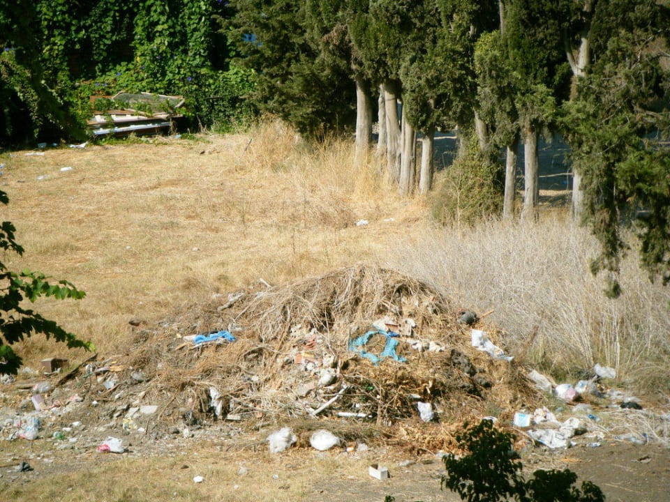 Blick vom Balkon Özlem Garden Hotel