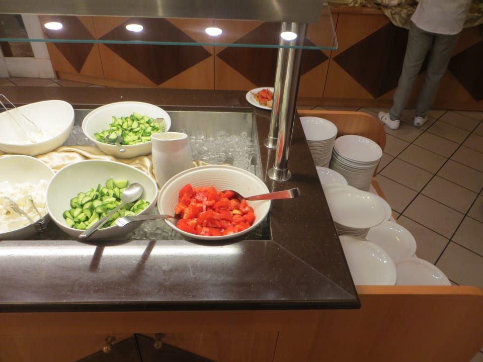 Teil des Frühstücksbuffets Anissa Beach & Village