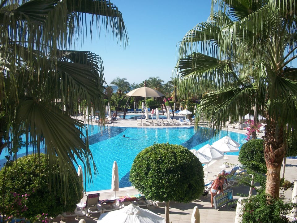 Blick von der Terrasse Saphir Resort & Spa