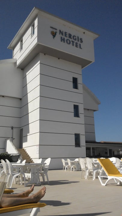 Ausblick vom Pool Opia Hotel