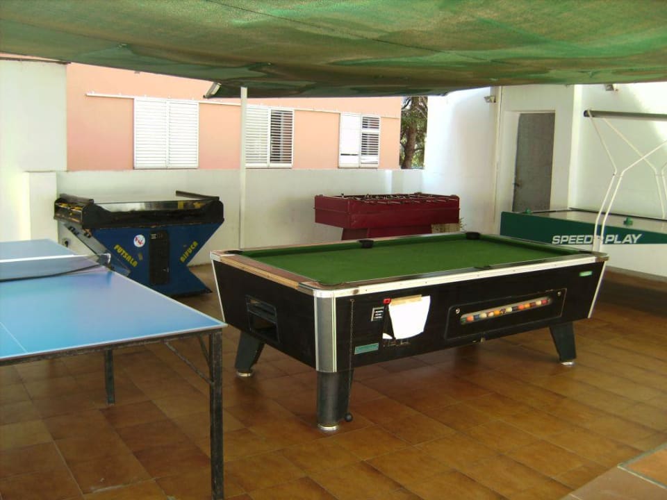 Spieltische Hotel Nereida