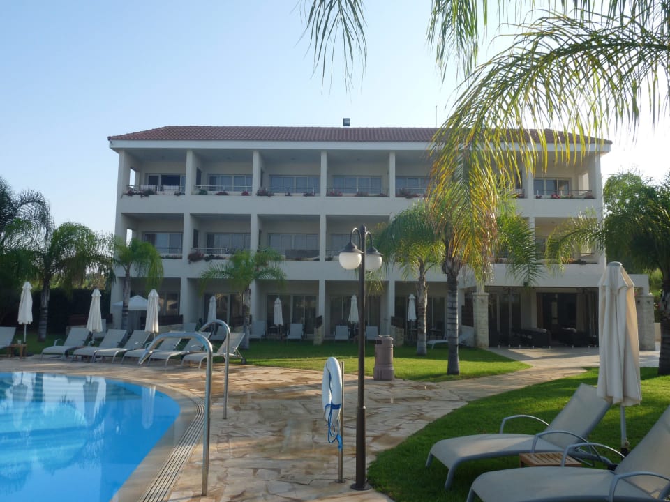 Olympic Bay vom Pool aus Hotel Kanika Olympic Bay