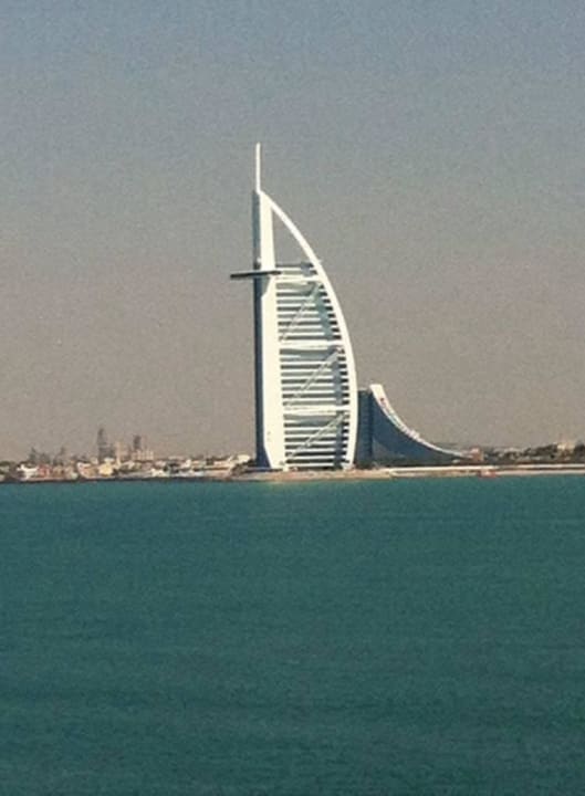 Ausblick vom Zimmer Waldorf Astoria Dubai Palm Jumeirah