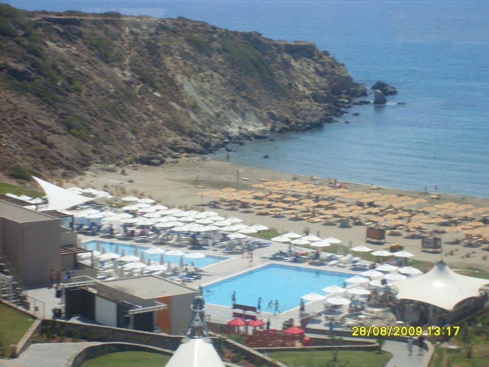 Pool, Meer und Bar Atlantica Mikri Poli Crete