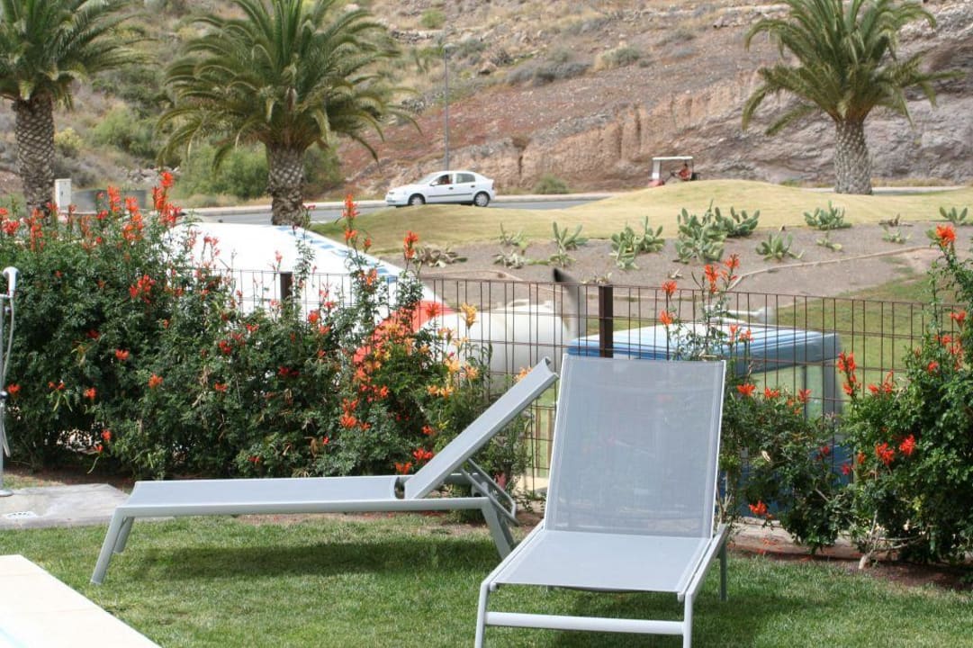 wenig Ruhe im Garten Villas Salobre Golf & Resort