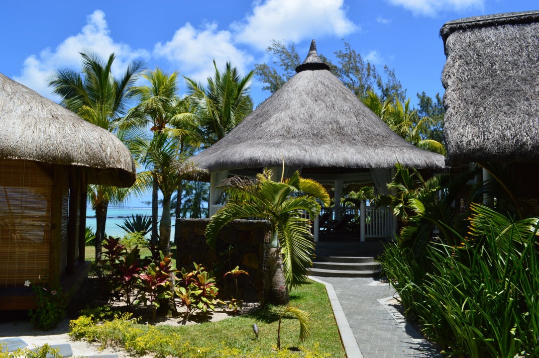 Spa - mit Open-Air-Massage und Blick auf die Bucht Ambre Mauritius