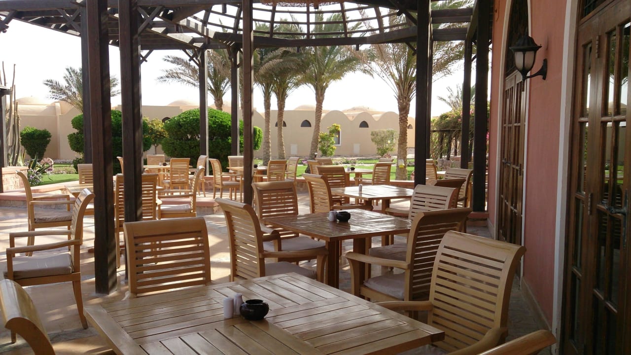 Olivos-Restauraunt-Terrasse für "uns" Radisson Blu Resort, El Quseir