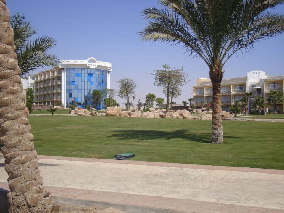 Interconti Abu Soma, Gartenanlage Palm Royale Resort - Soma Bay