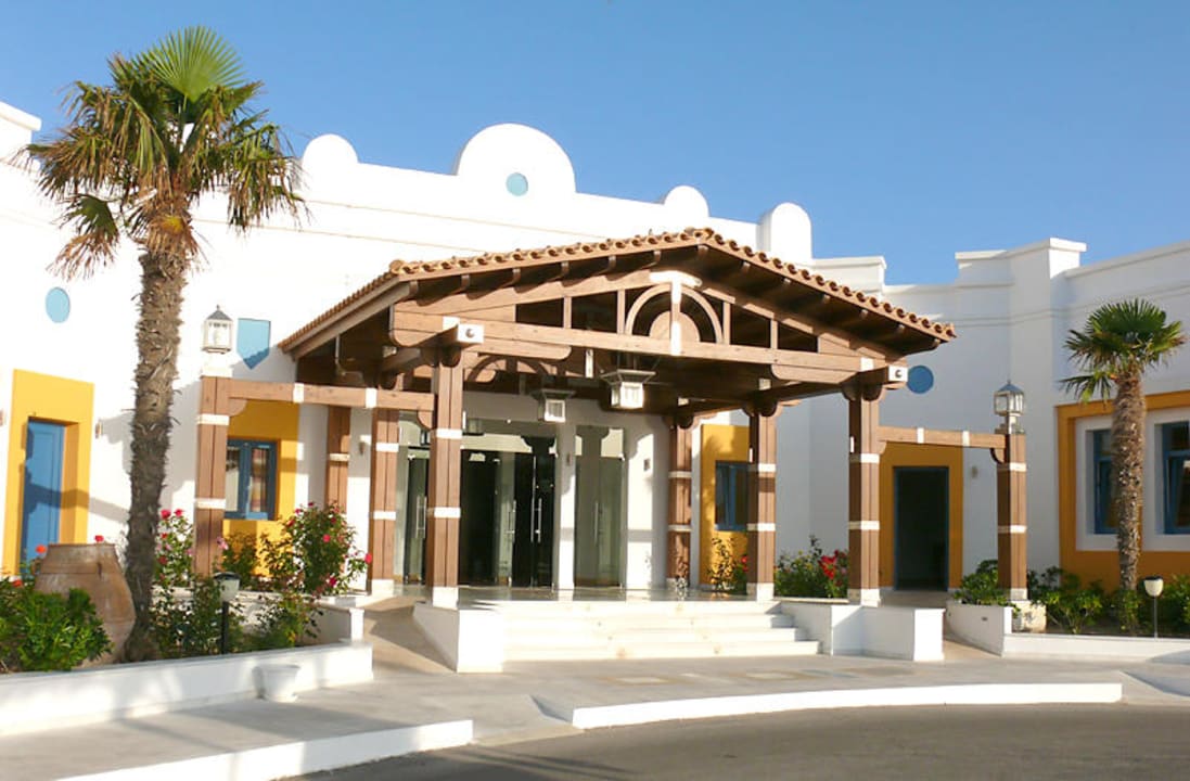 Hoteleingang Lagas Aegean Village