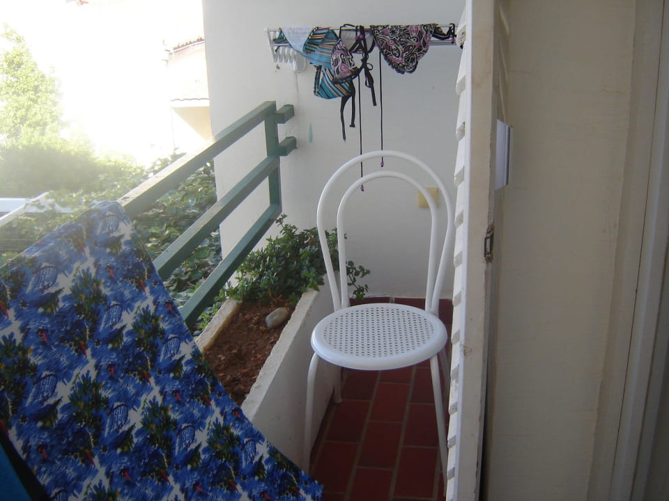 Balkón pokoje č. 263 Hotel Punta