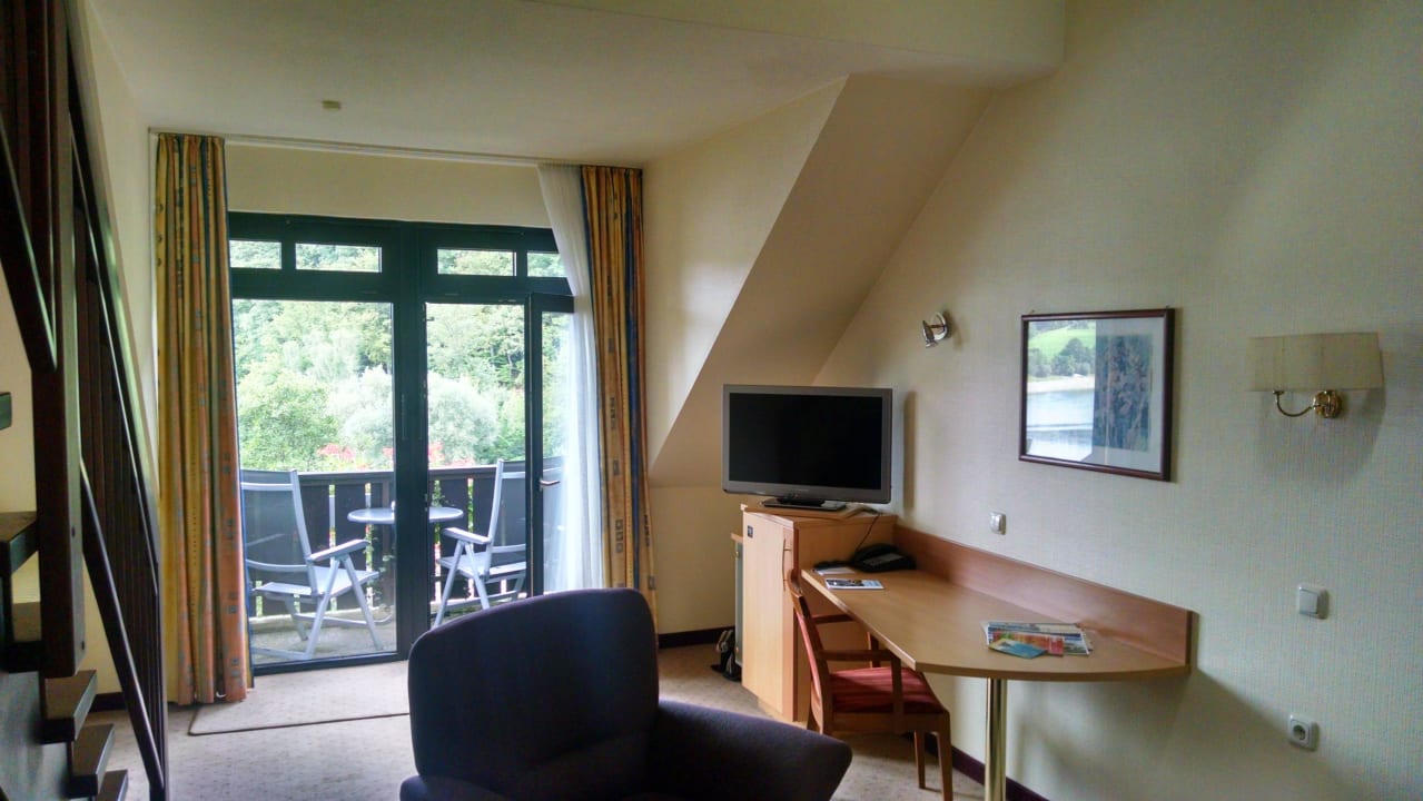 Blick Göbel's Seehotel Diemelsee