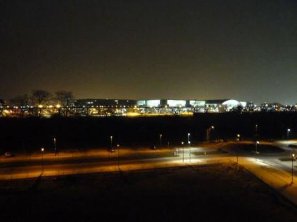 Ausblick auf den Flughafen MEININGER Hotel Frankfurt/Main Airport