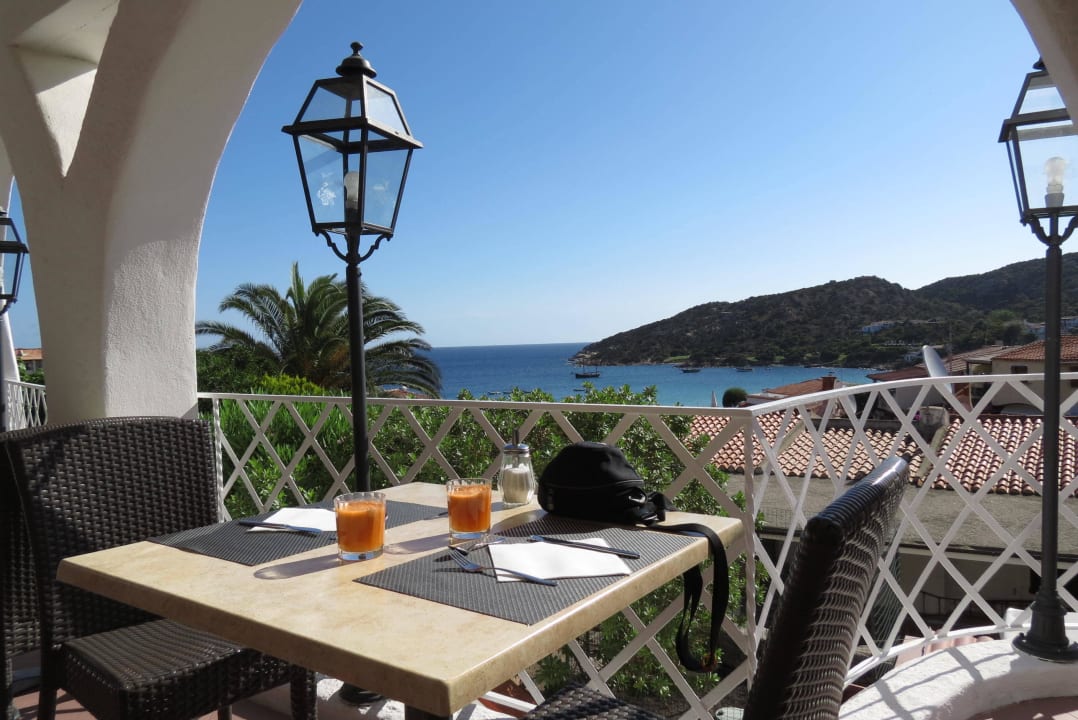 Ausblick beim Frühstück Hotel Mon Repos