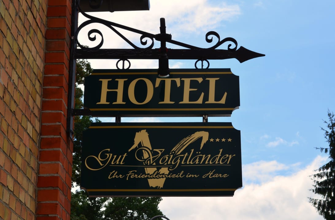 Eingang Hotel Gut Voigtländer